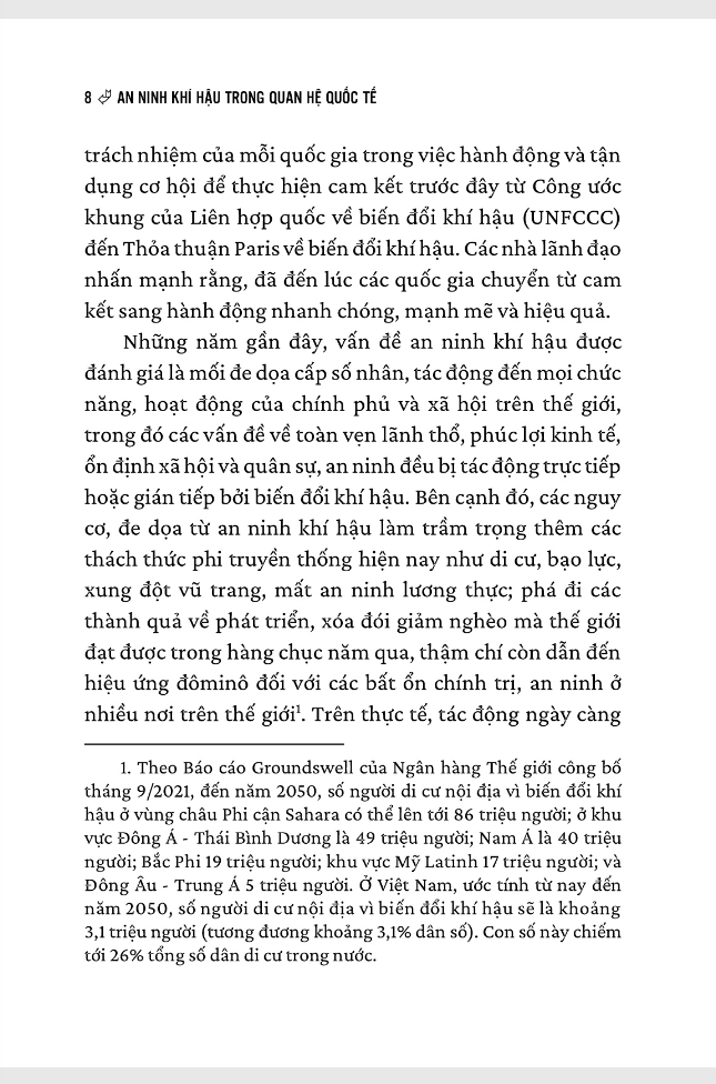 an ninh khí hậu trong quan hệ quốc tế