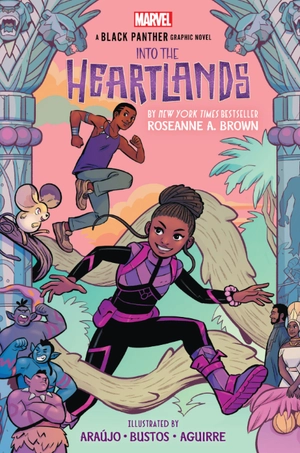 an original black panther graphic novel: shuri and t'challa: into the heartlands