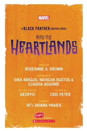 an original black panther graphic novel: shuri and t'challa: into the heartlands