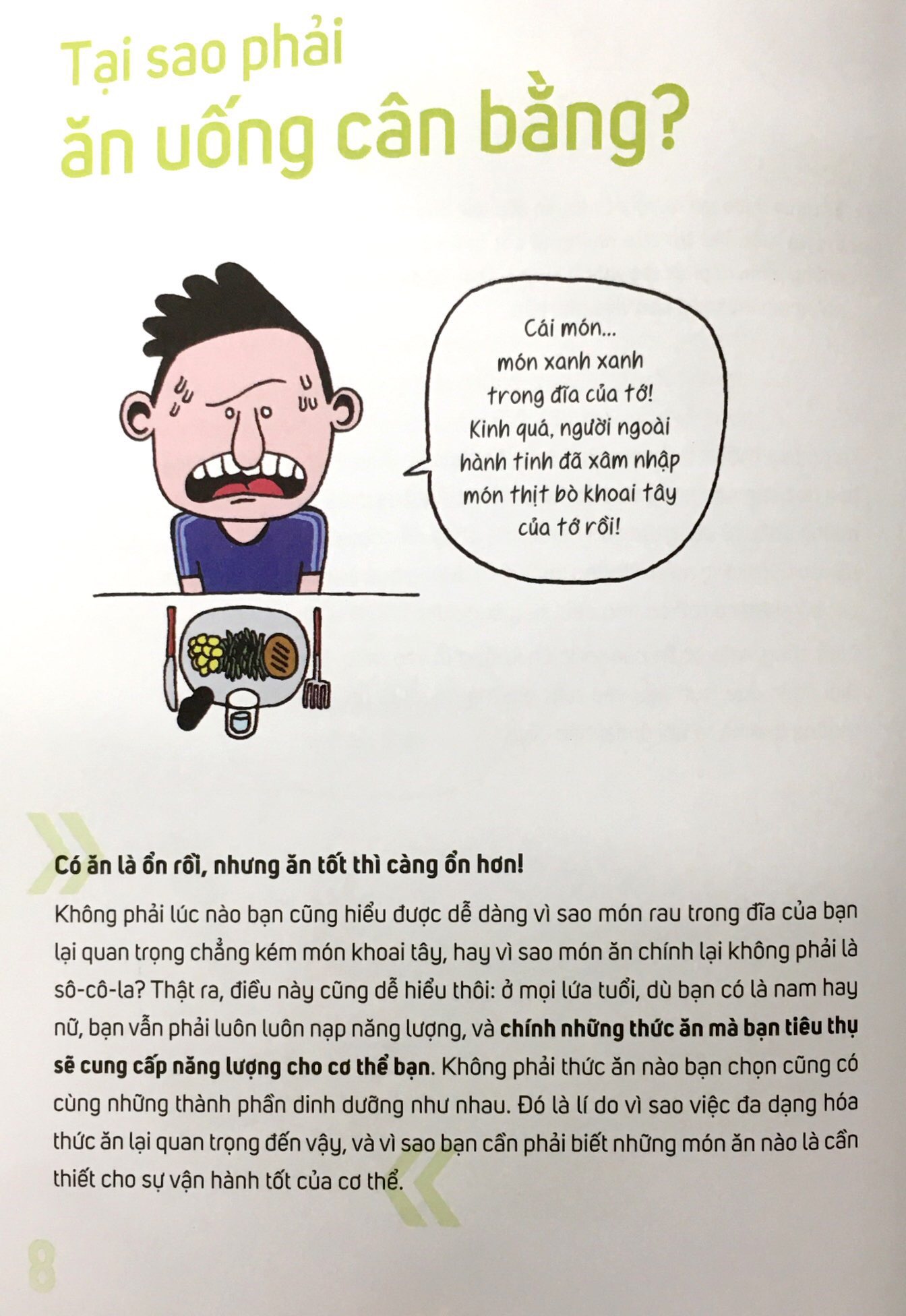 ăn rau bó xôi có khoẻ gấp đôi?