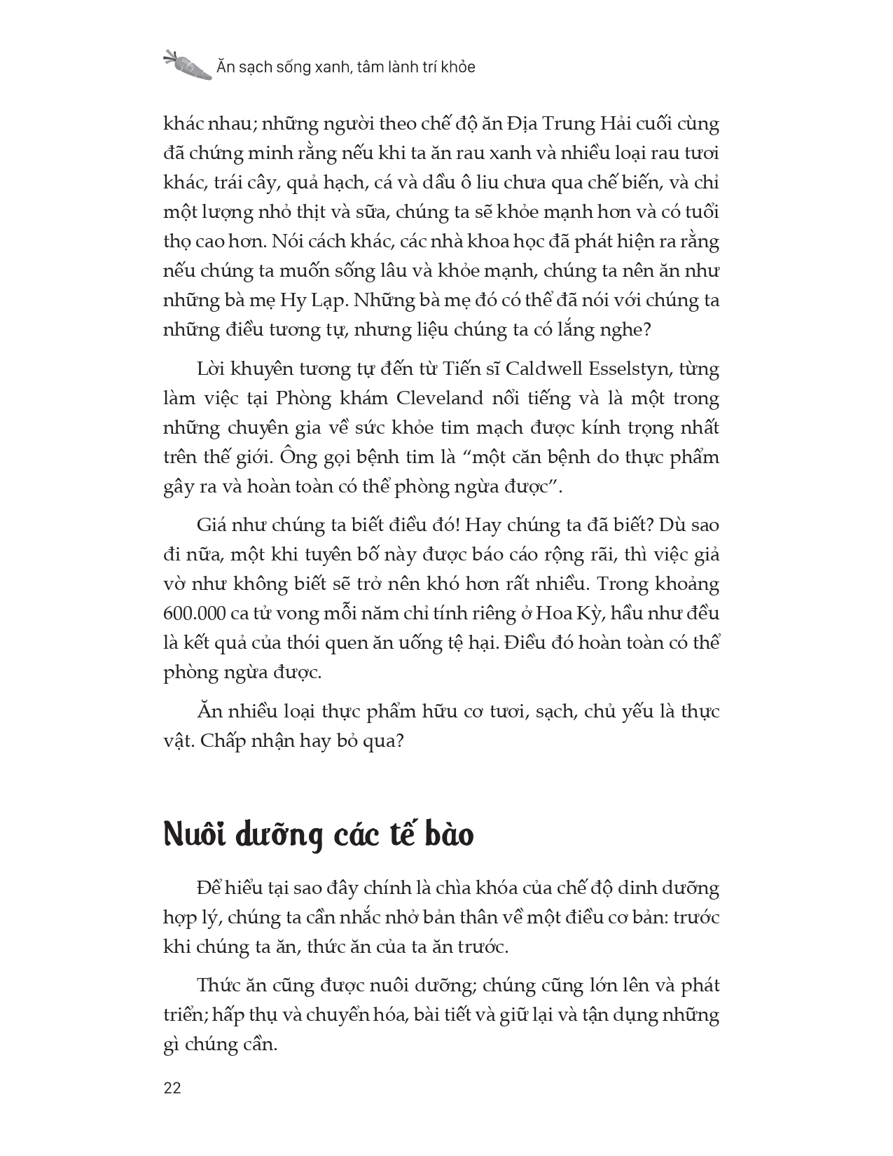 ăn sạch sống xanh - tâm lành trí khoẻ