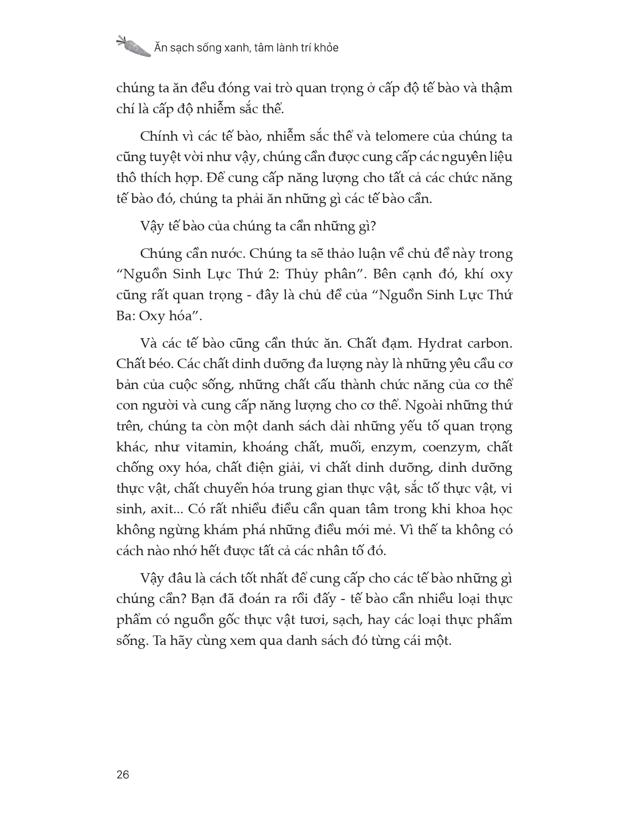 ăn sạch sống xanh - tâm lành trí khoẻ