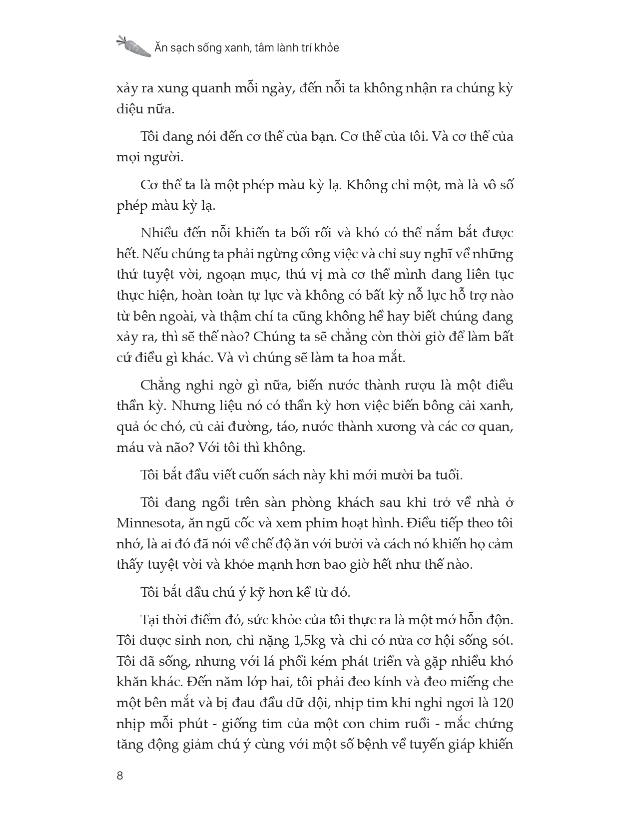 ăn sạch sống xanh - tâm lành trí khoẻ