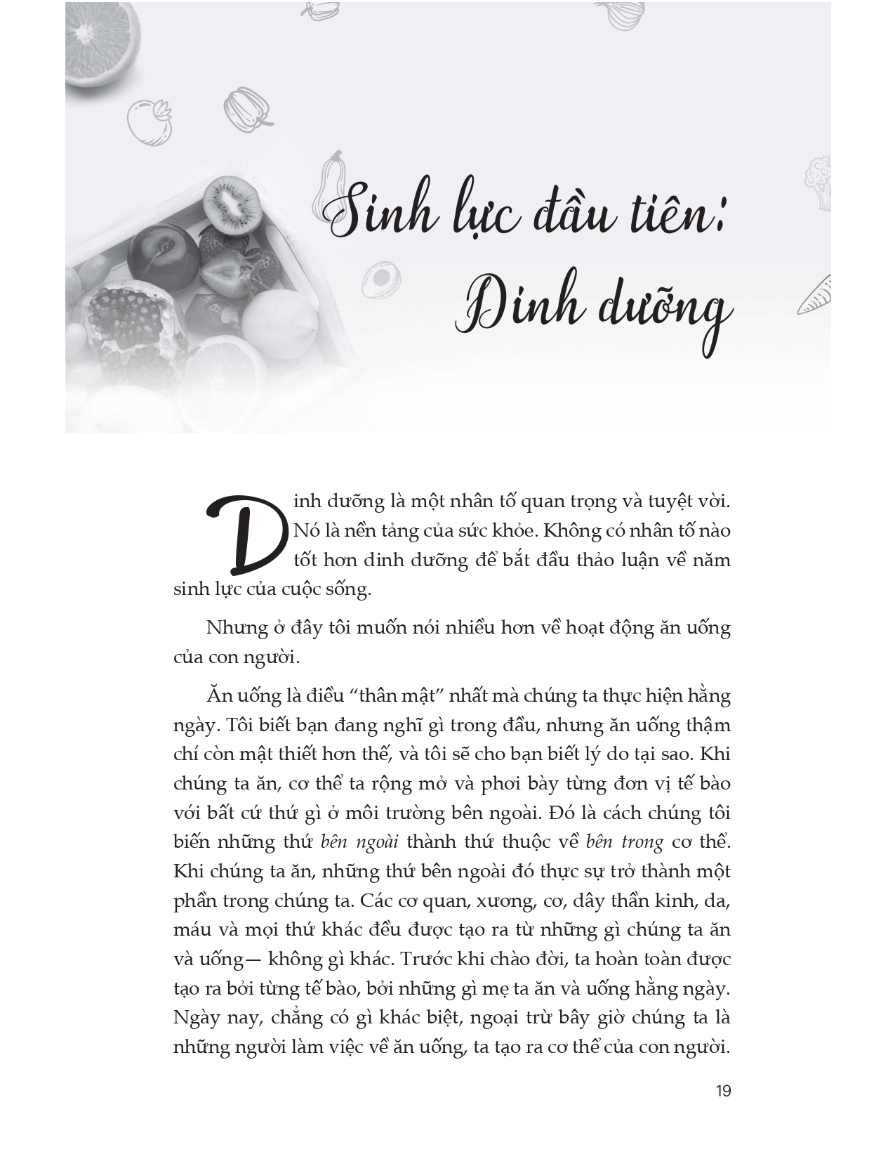 ăn sạch sống xanh - tâm lành trí khoẻ