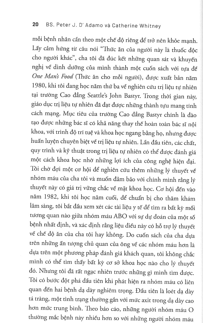 ăn theo nhóm máu (tái bản 2023)