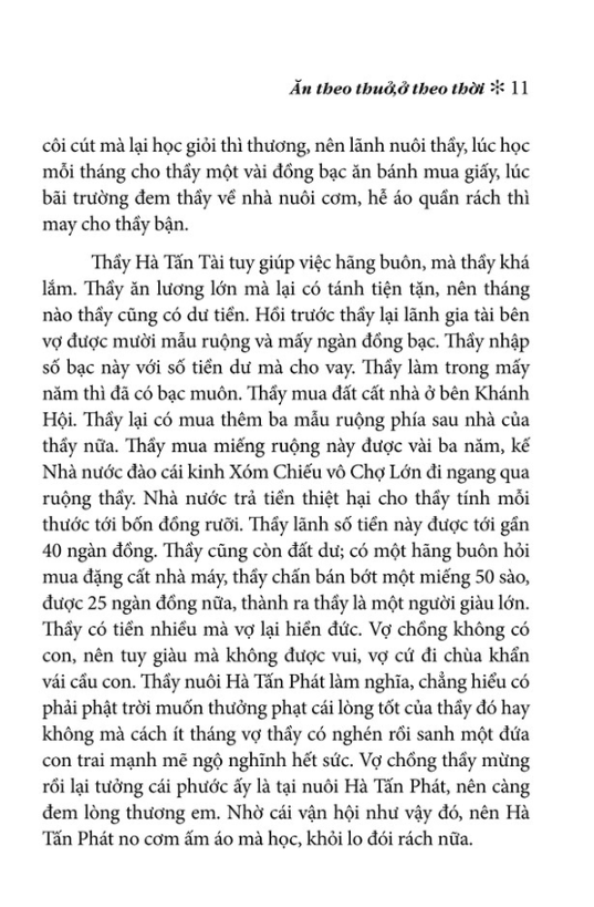 ăn theo thuở ở theo thời