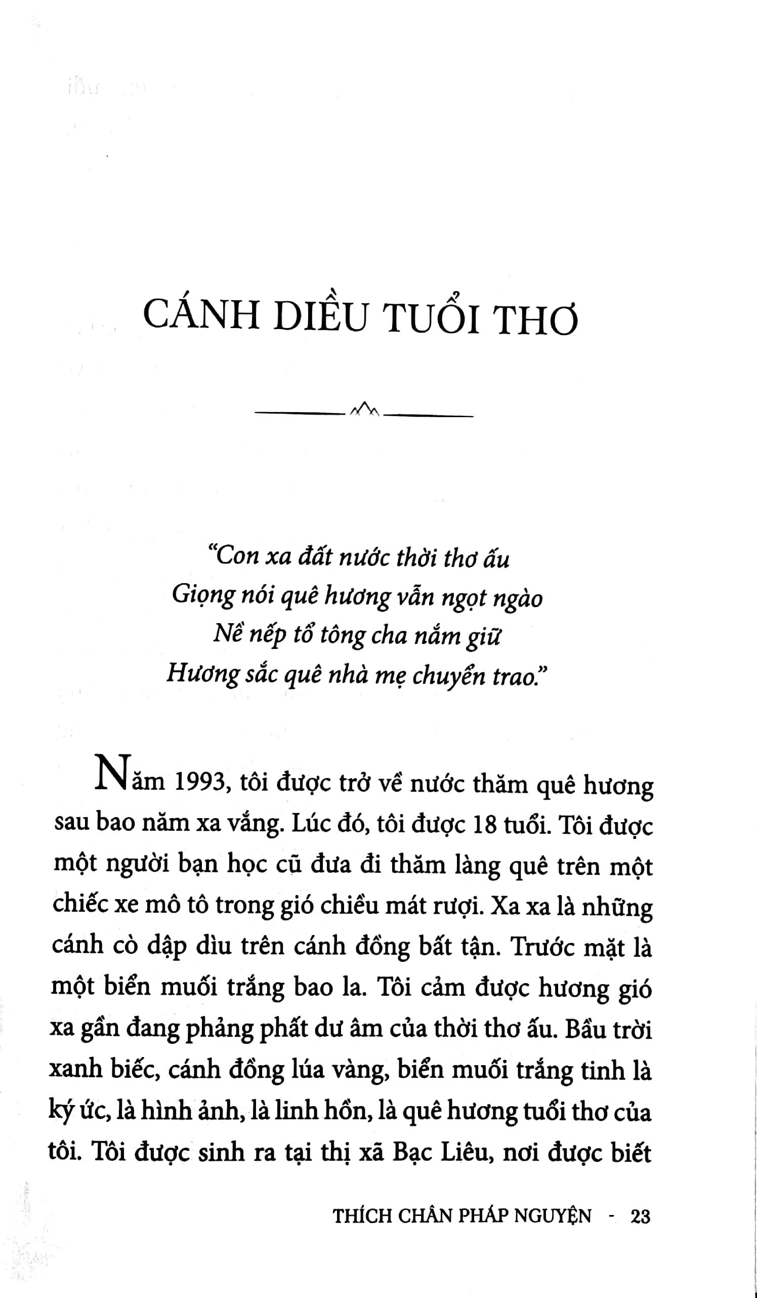 ân tình - tu học theo con đường của thiền sư thích nhất hạnh