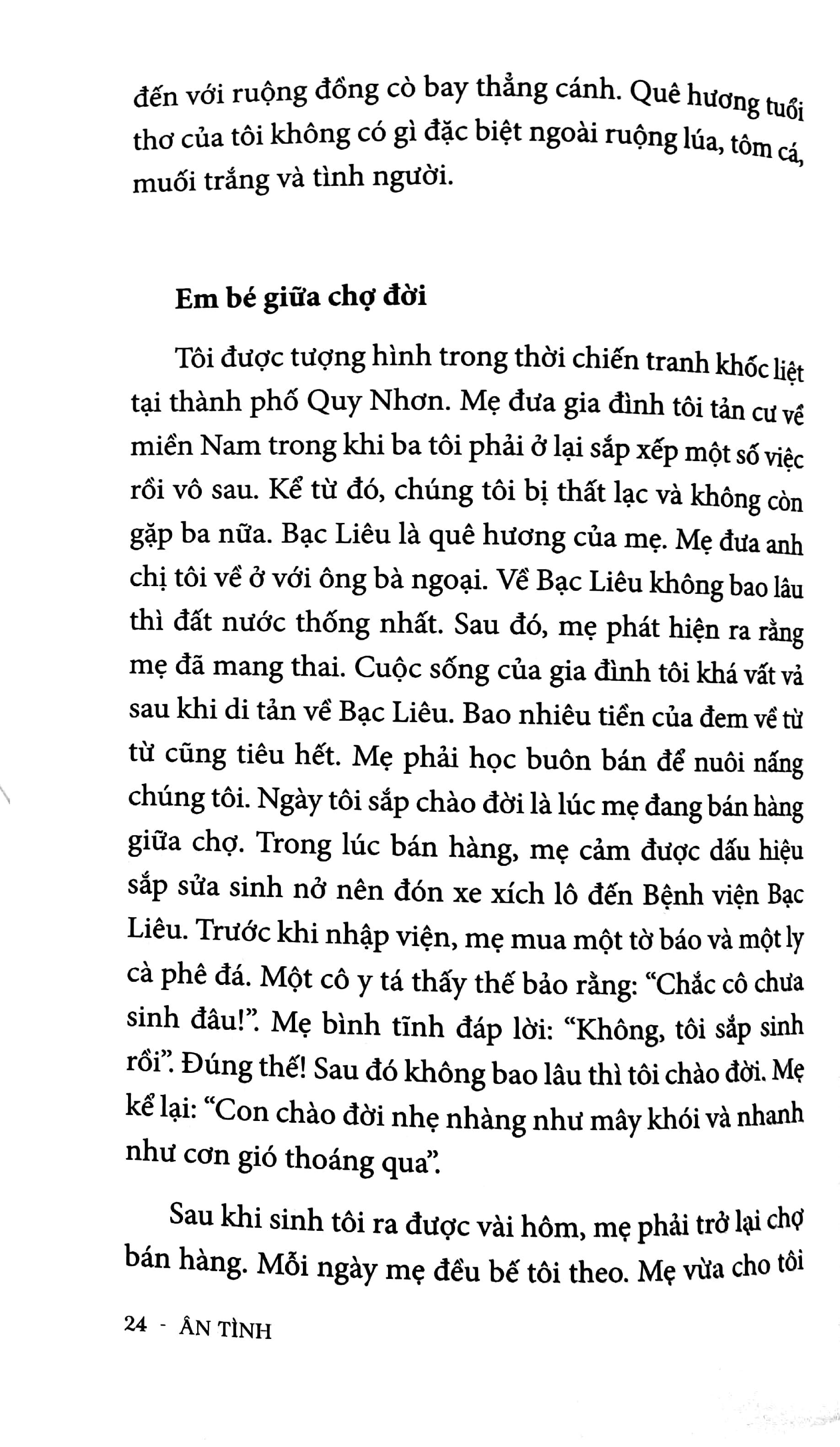 ân tình - tu học theo con đường của thiền sư thích nhất hạnh