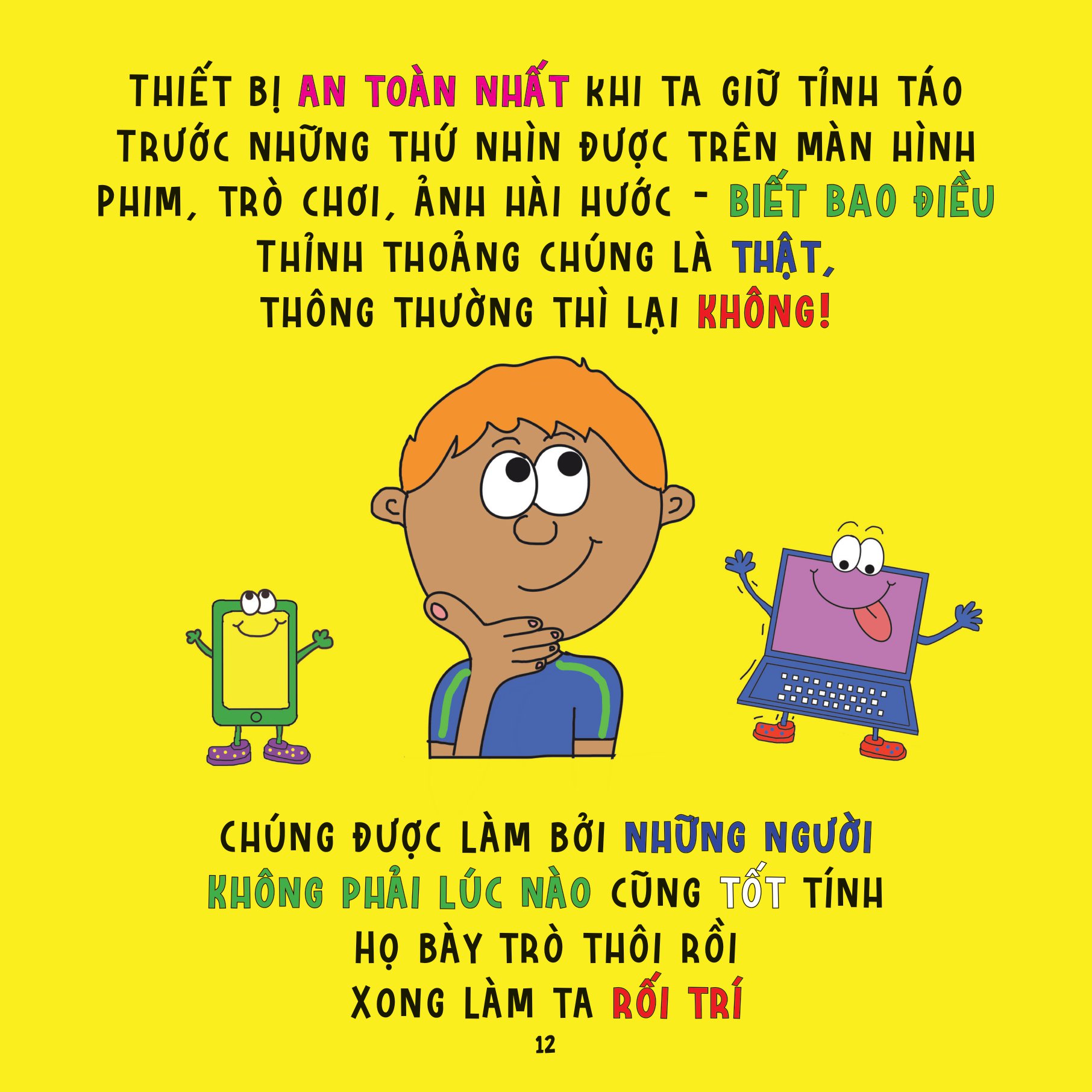 an toàn cho con - luật thiết bị công nghệ - giúp con an toàn trên thế giới mạng