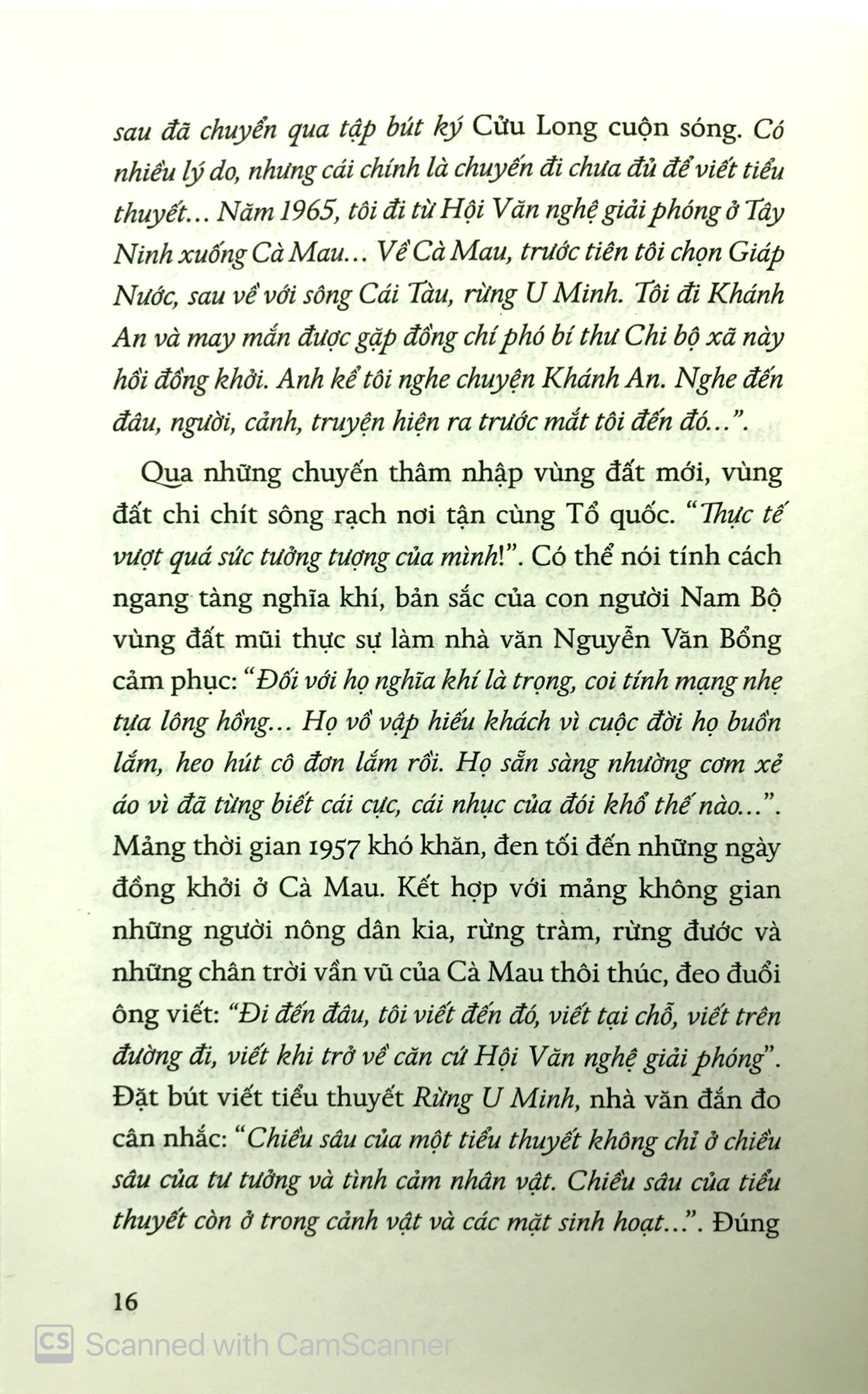 ấn tượng văn chương phương nam