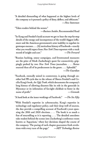 an ugly truth: inside facebook's battle for domination