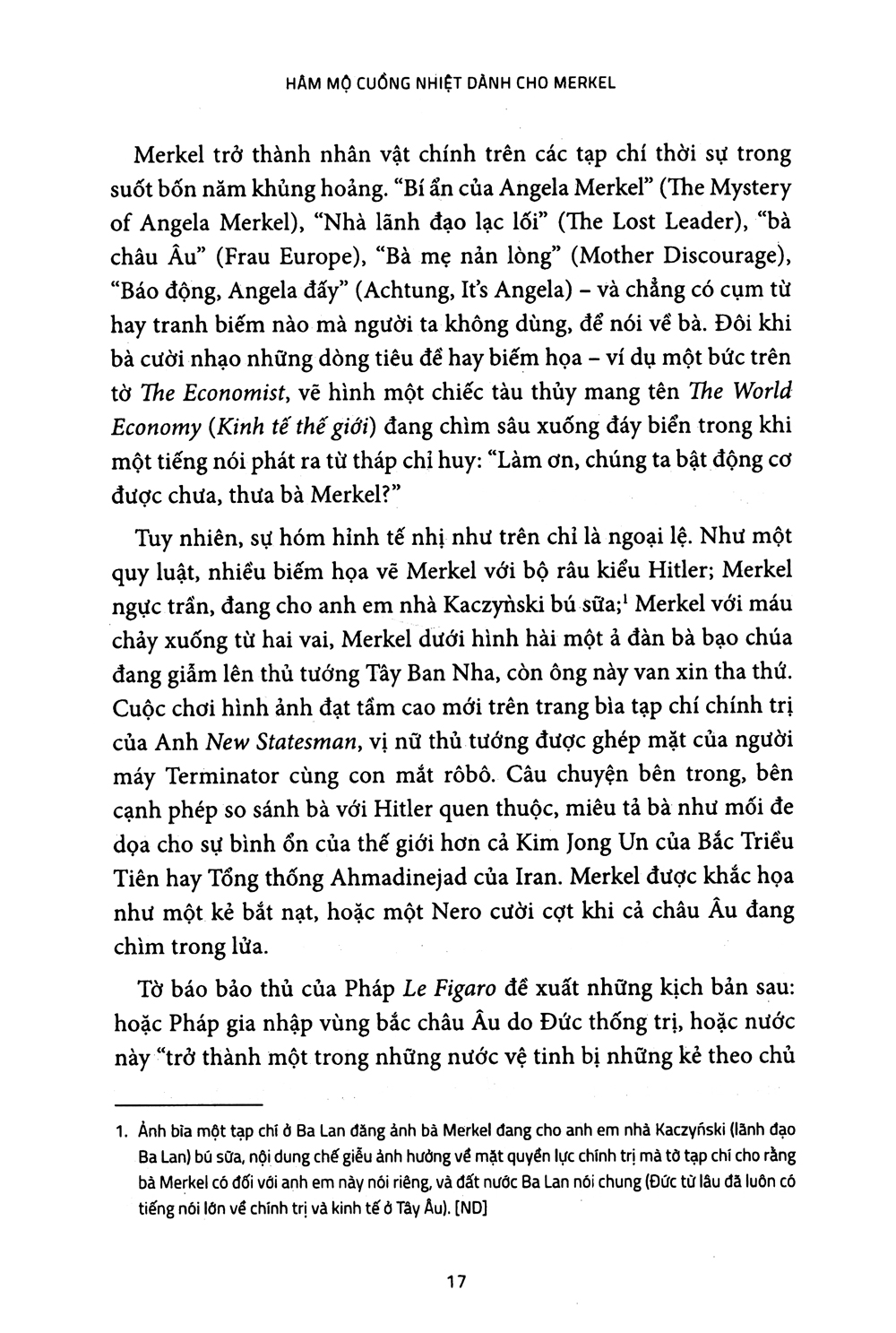 Angela Merkel - The Gioi Cua Vi Nu Thu Tuong