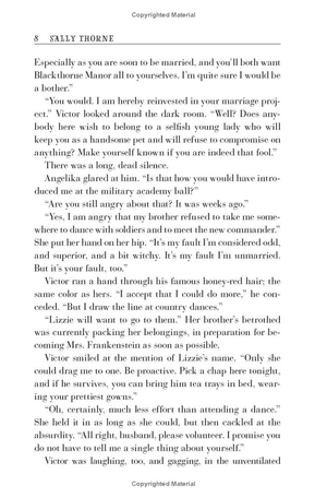 angelika frankenstein makes her match