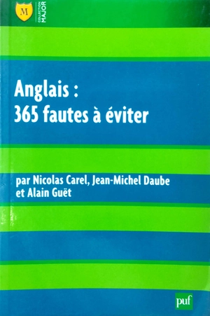 anglais : 365 fautes a eviter