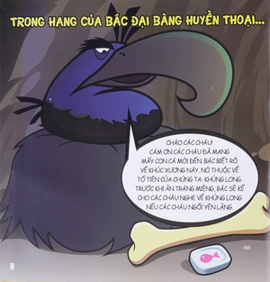 angrybirds - bách khoa thư về khủng long