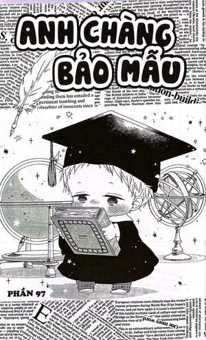 anh chàng bảo mẫu - tập 18 - tặng kèm standee bình phong giấy