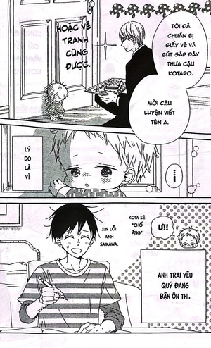 anh chàng bảo mẫu - tập 18 - tặng kèm standee bình phong giấy