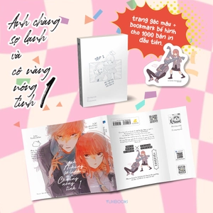 anh chàng sợ lạnh và cô nàng nóng tính - tập 1 - tặng kèm bookmark bế hình