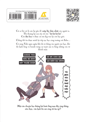 anh chàng sợ lạnh và cô nàng nóng tính - tập 1 - tặng kèm bookmark bế hình