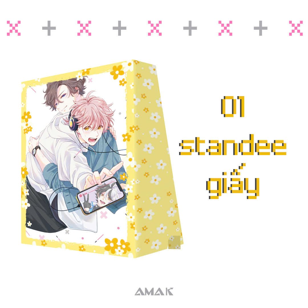 anh chàng streamer muốn chạy trốn khỏi cậu hàng xóm - tặng kèm bìa áo rời cán mờ + standee giấy bồi cứng