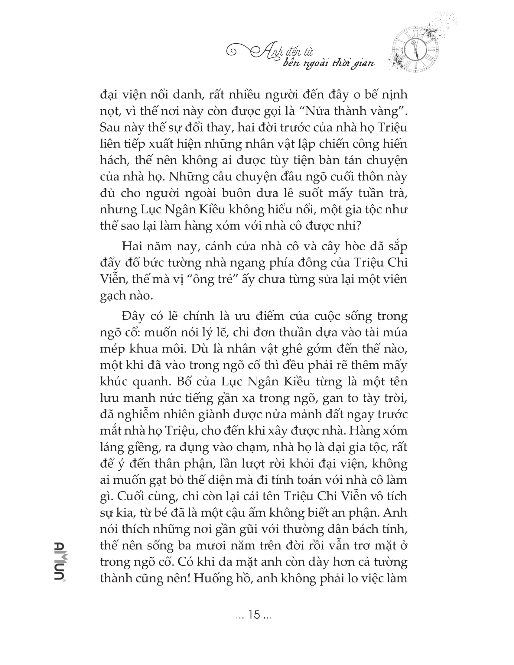 anh đến từ bên ngoài thời gian