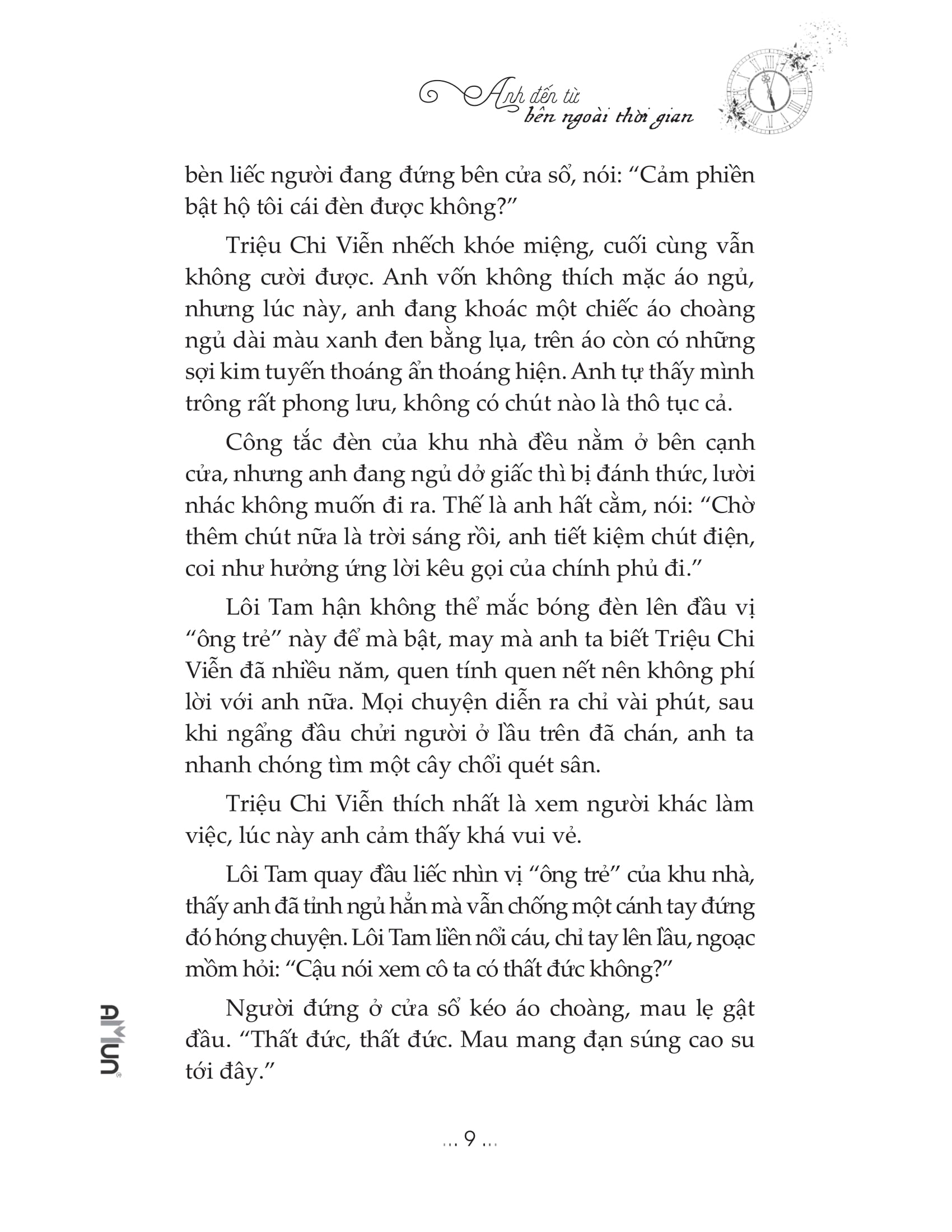 anh đến từ bên ngoài thời gian