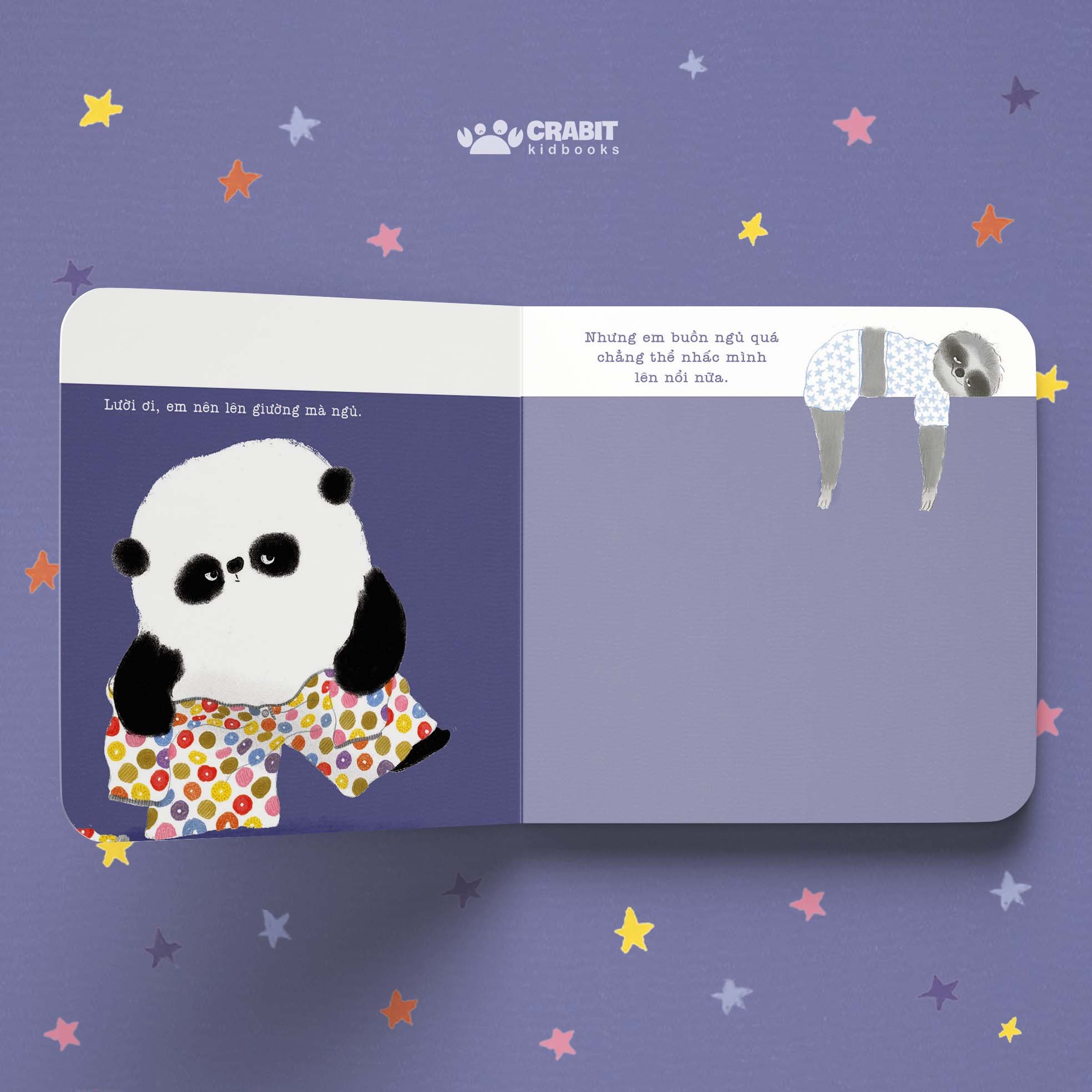 anh gấu trúc ngủ ngon! - bìa cứng