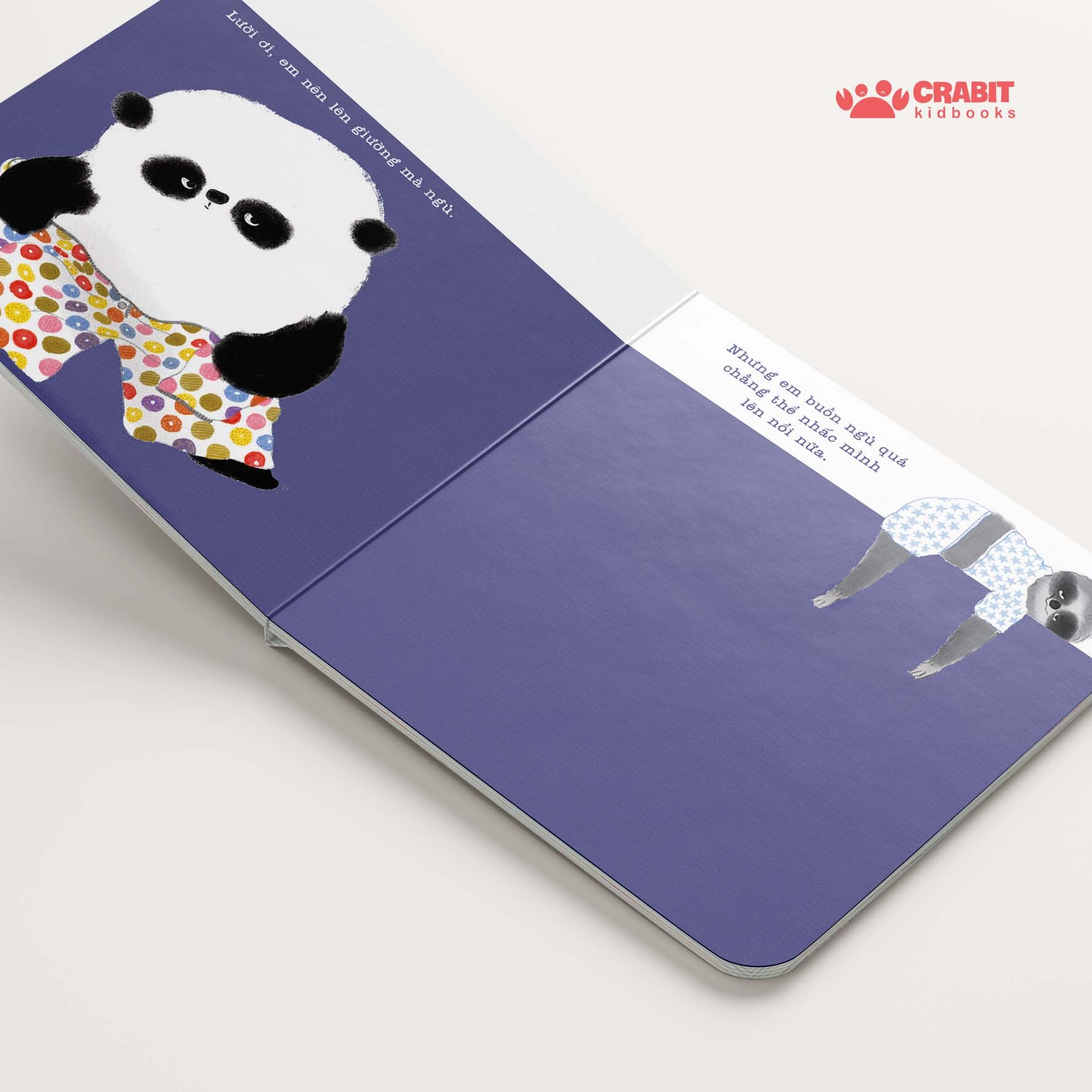 anh gấu trúc ngủ ngon! - bìa cứng