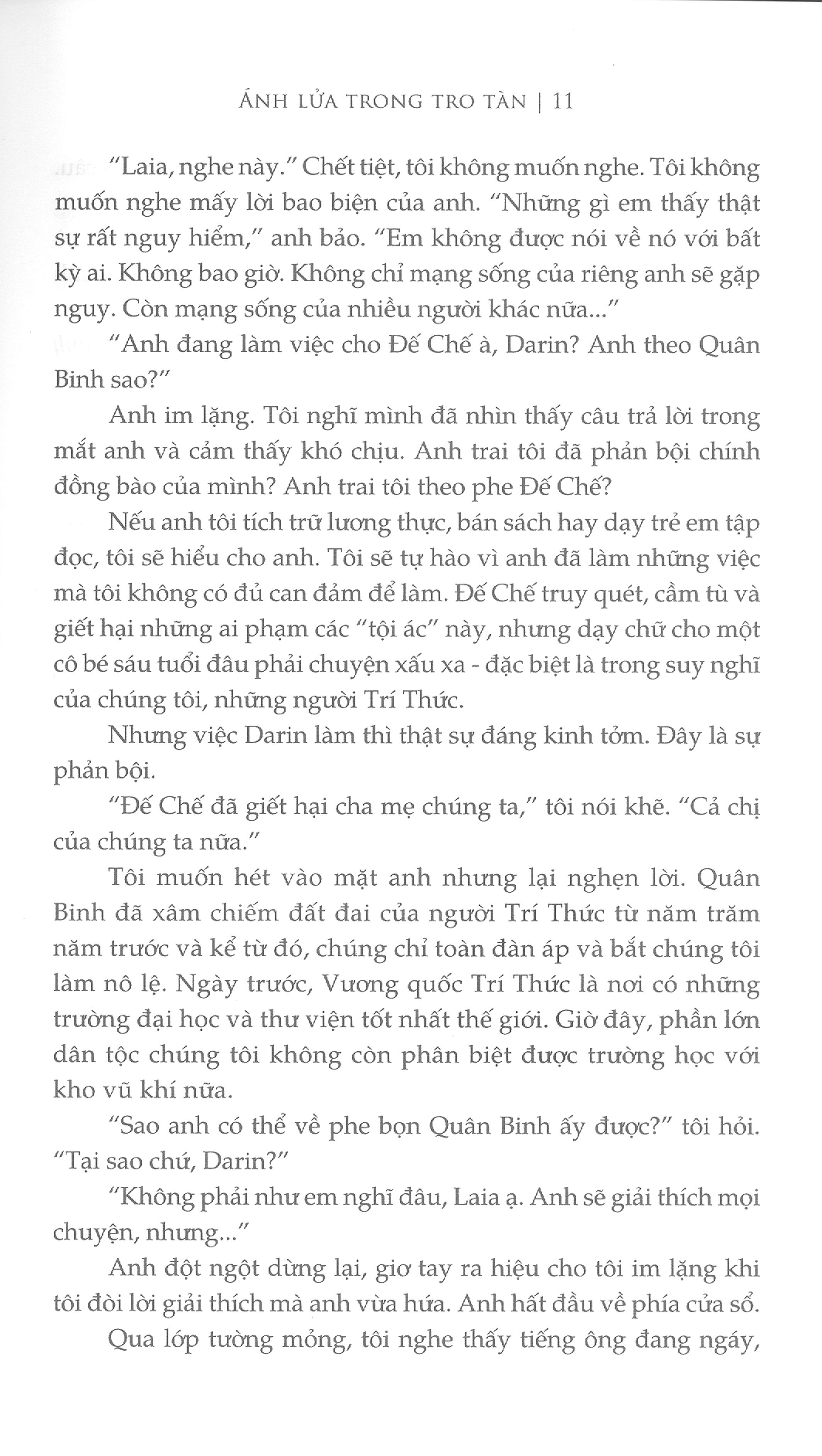 ánh lửa trong tro tàn
