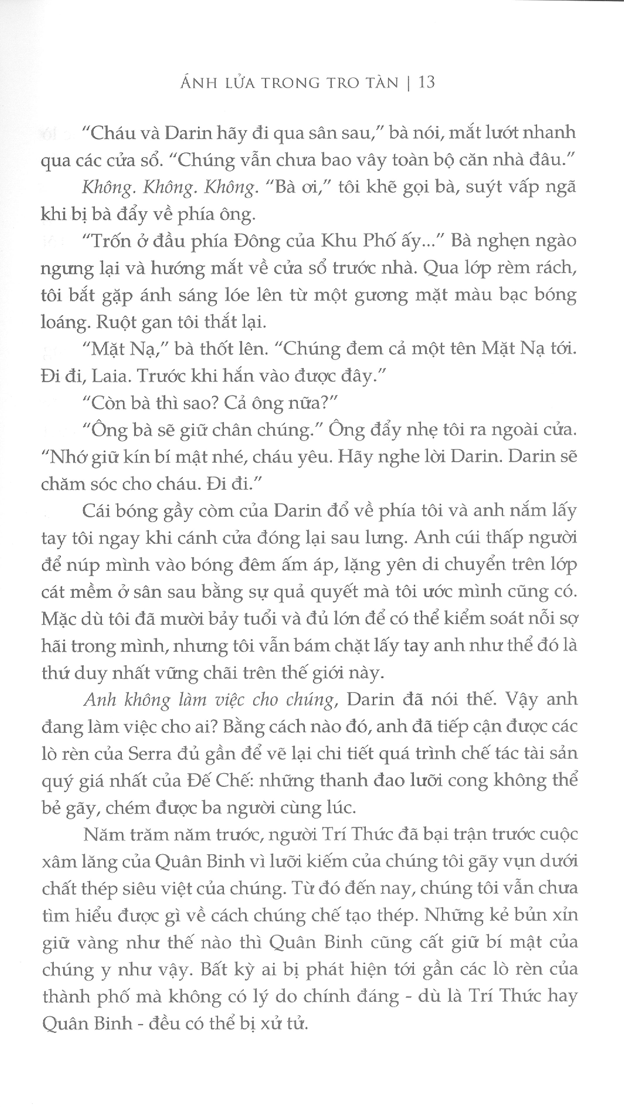 ánh lửa trong tro tàn