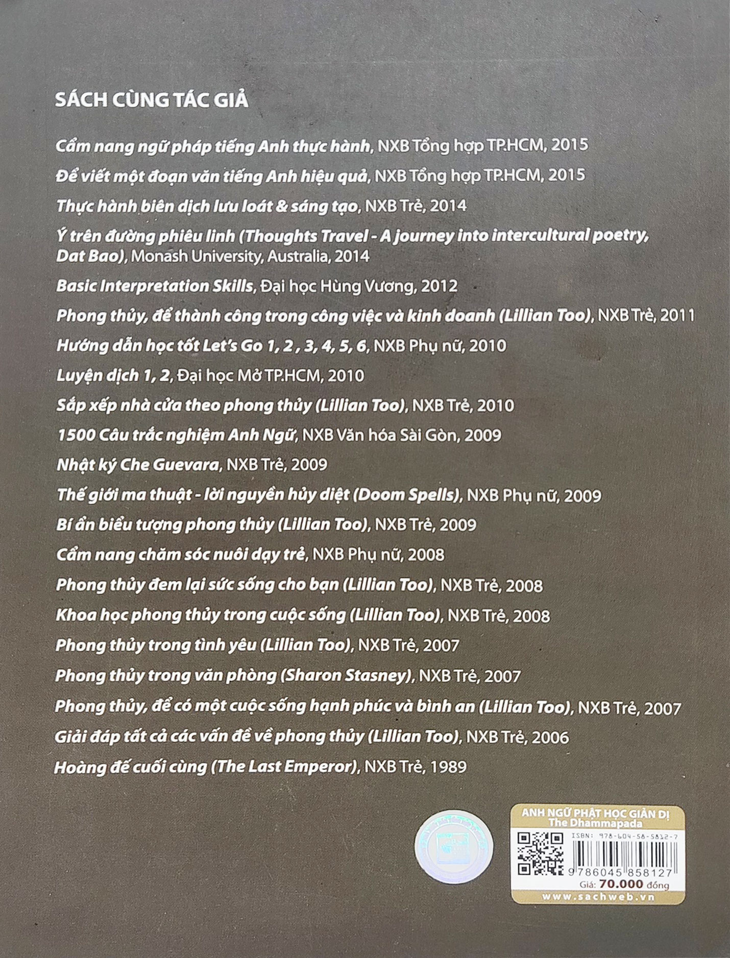 anh ngữ phật học giản dị