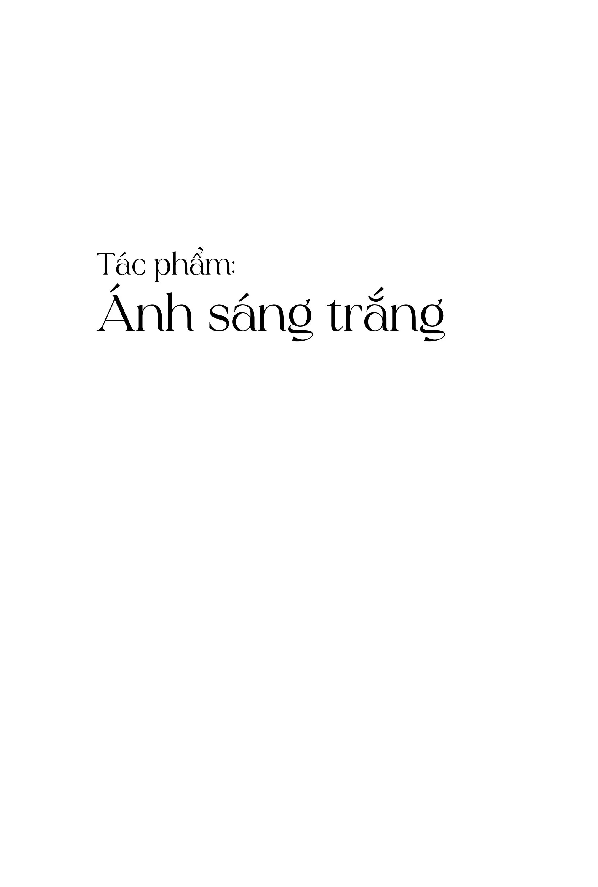 ánh sáng trắng