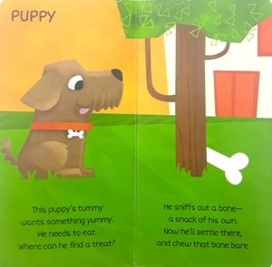 animal friends at home (jigsaw cubes & book)