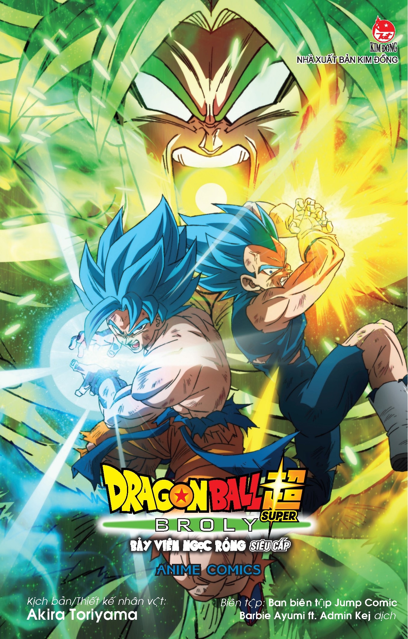 [Anime Comics] Dragon Ball Super - Bay Vien Ngoc Rong Sieu Cap - Broly (Tai Ban 2025)
