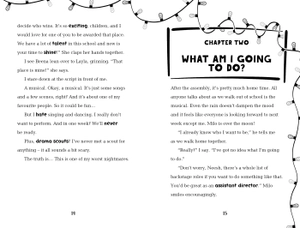 anisha, accidental detective: show stoppers