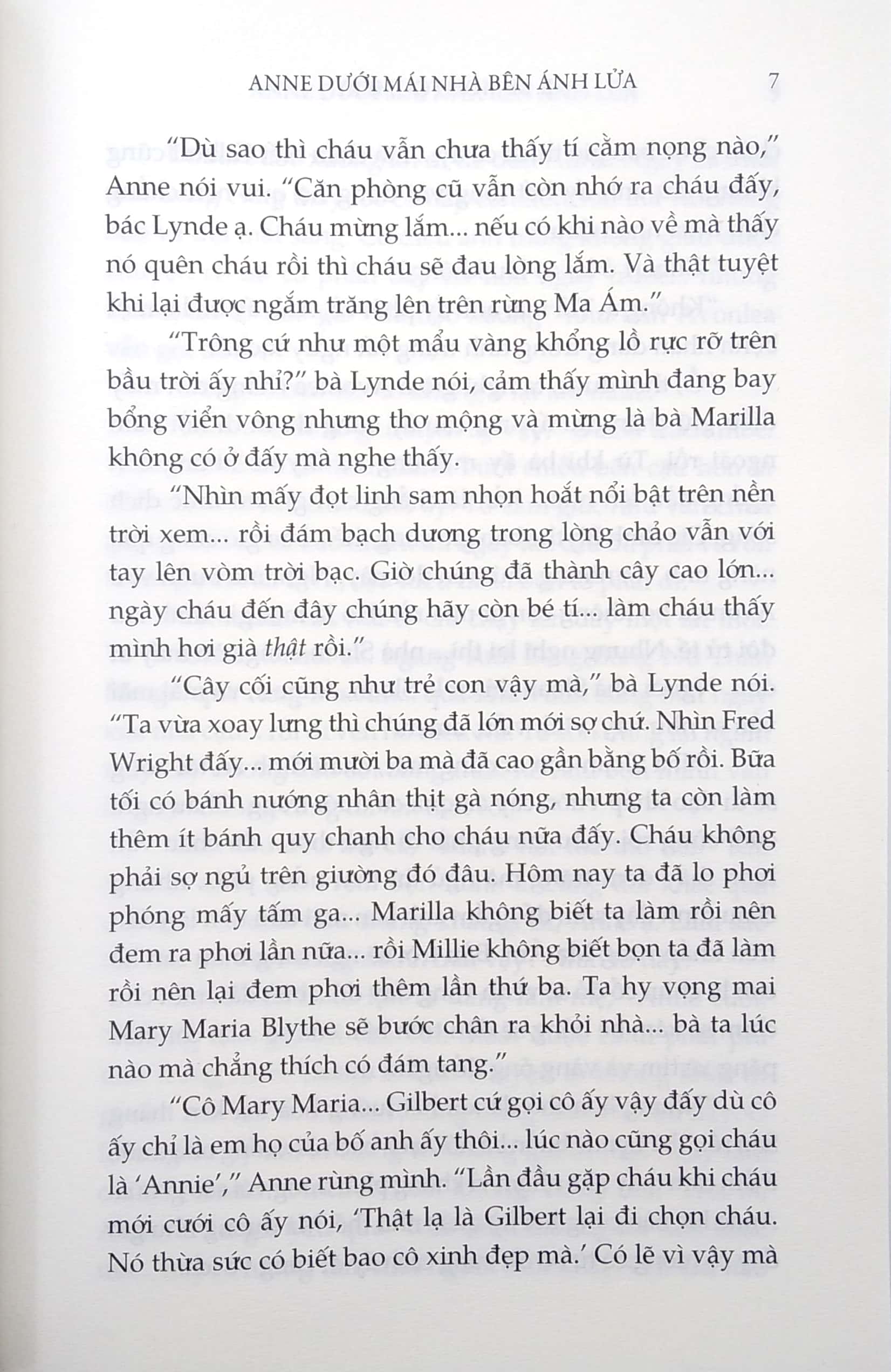 anne dưới mái nhà bên ánh lửa (tái bản 2018)
