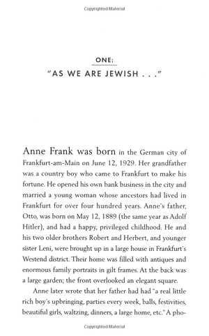 anne frank's story