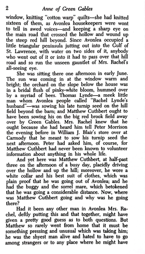 anne of green gables (a bantam classic)