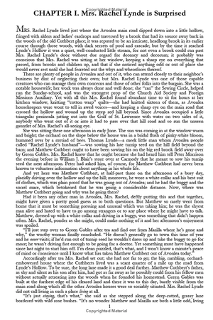 anne of green gables (a bantam classic)