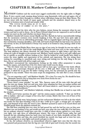 anne of green gables (a bantam classic)