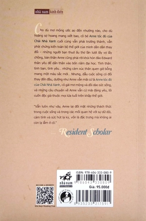 anne tóc đỏ ở đảo hoàng tử edward (tái bản 2018)