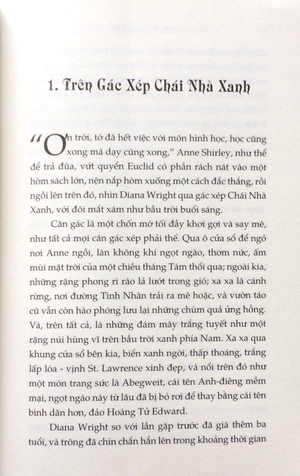 anne tóc đỏ và ngôi nhà mơ ước (tái bản 2018)