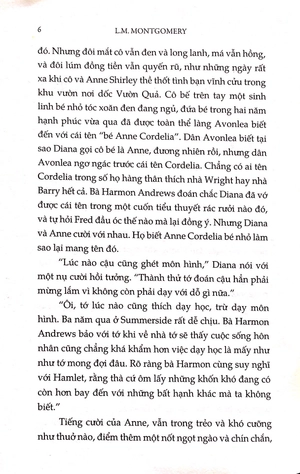 anne tóc đỏ và ngôi nhà mơ ước (tái bản 2018)