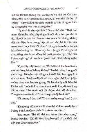 anne tóc đỏ và ngôi nhà mơ ước (tái bản 2018)