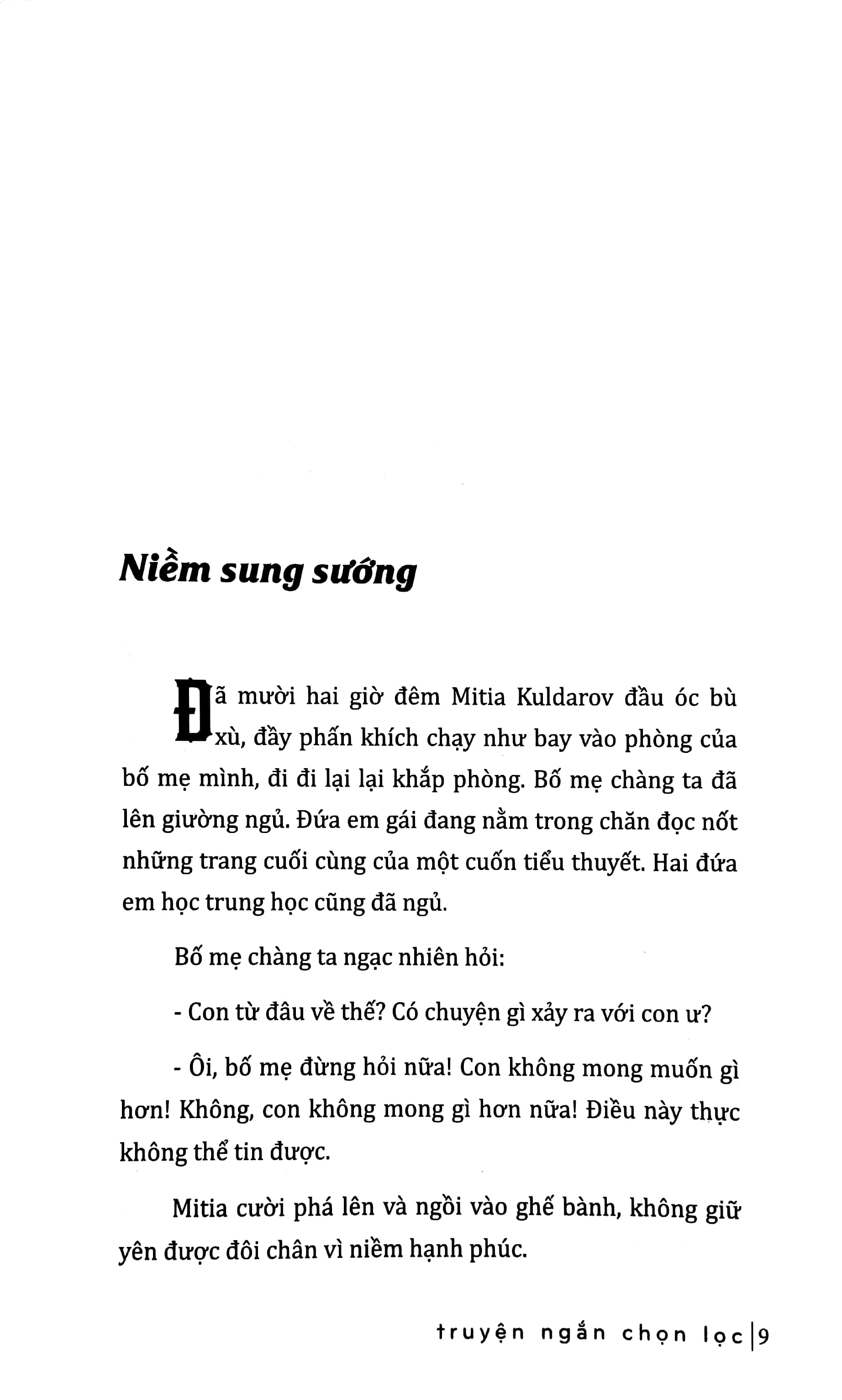 anton pavlovich chekhov - truyện ngắn chọn lọc