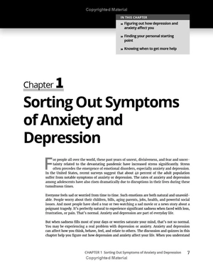 anxiety and depression workbook for dummies - 2nd edition