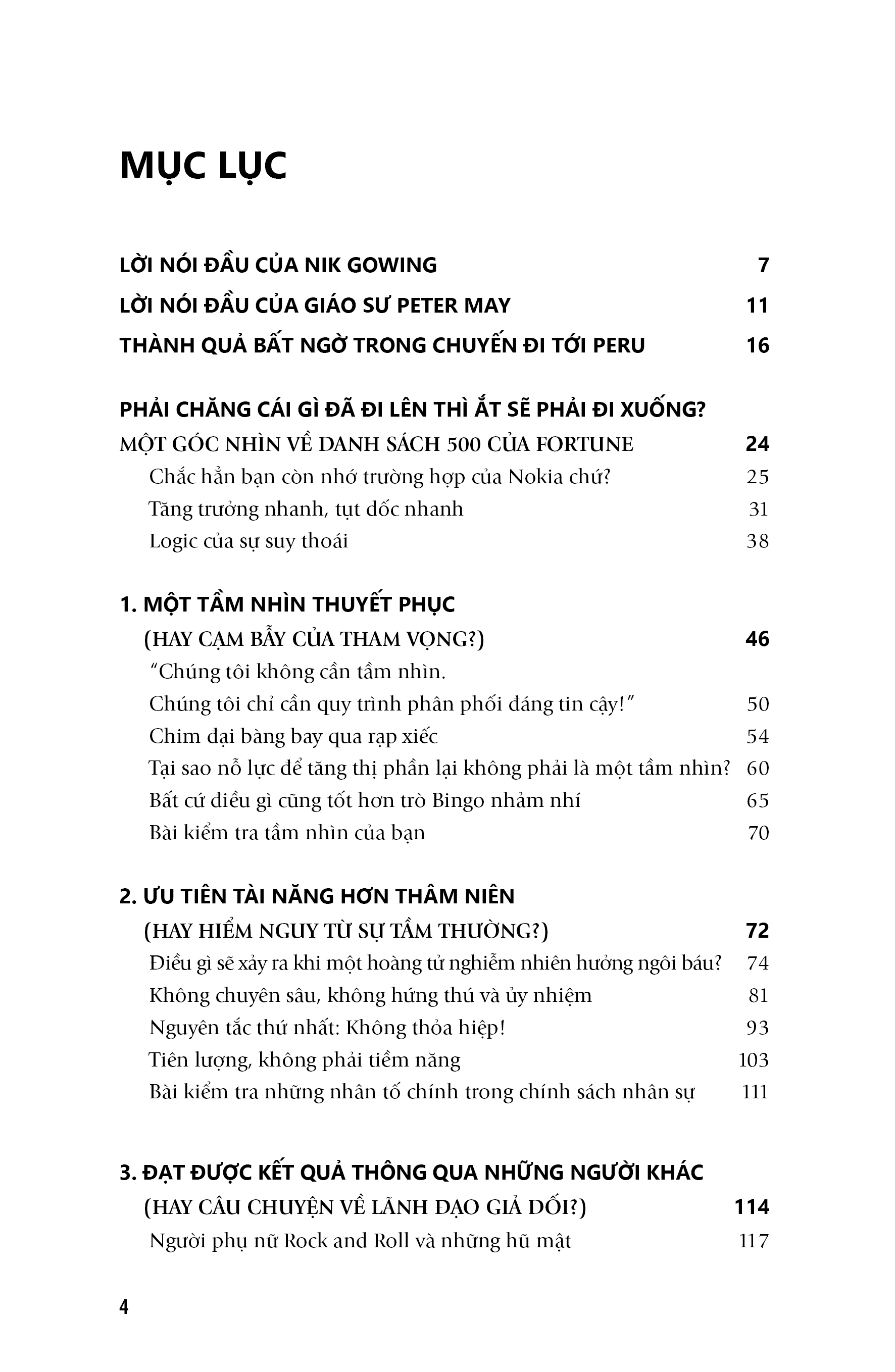 ảo tưởng của sự bất khả chiến bại - sự trỗi dậy và sụp đổ của các doanh nghiệp bài học từ đế chế inca