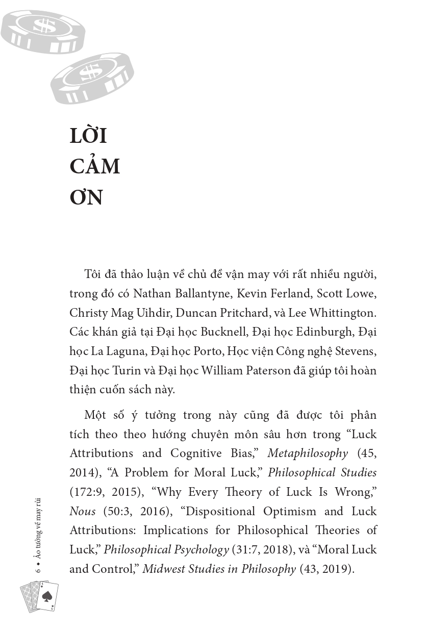 ảo tưởng về may rủi - tại sao chúng ta muốn kiểm soát một thứ không tồn tại?