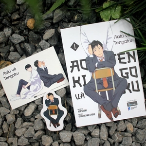 aoki và tengoku - tập 1 - tặng kèm bookmark + postcard