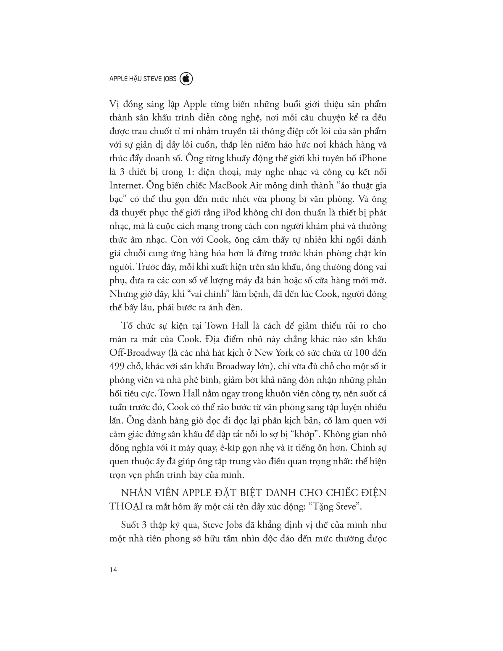 Apple Hậu Steve Jobs